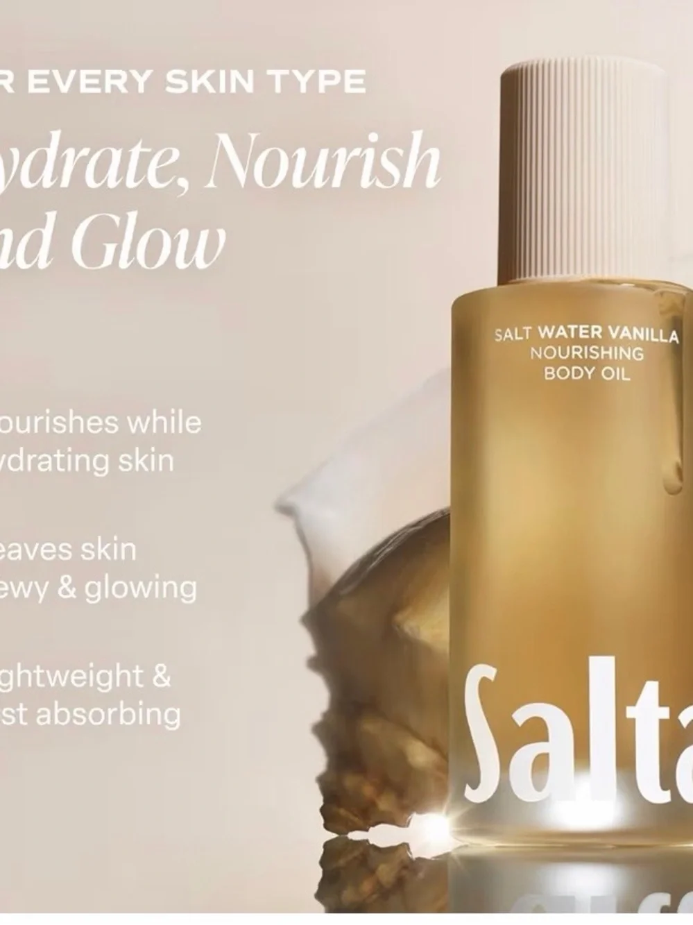 Shea Soleil Nourishing Body Oil & Multi-Lipid Body Butter - Pale Yellow